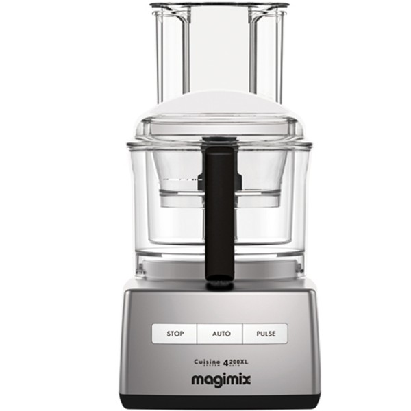 מעבד מזון 3 ליטר פתח רחב דגם CS4200JCMXL מג&#039;ימיקס Magimix כרום מט
