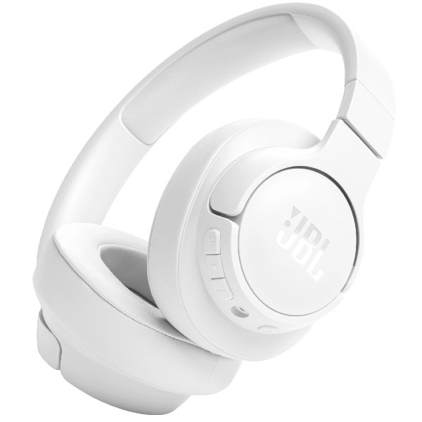 אוזניות קשת אלחוטיות JBL TUNE 720BT צבע לבן