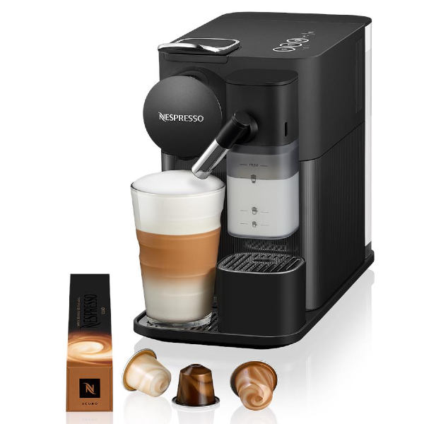 מכונת קפה נספרסו NESPRESSO Lattissima One  F121 בגוון שחור