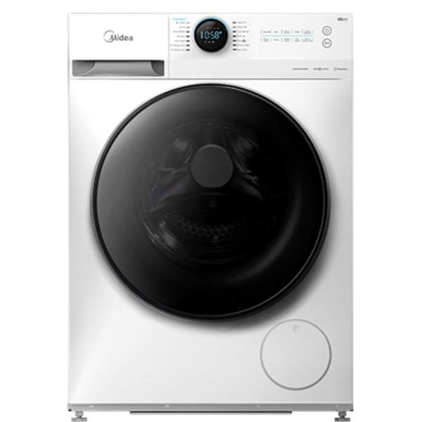 מכונת כביסה פתח חזית 8 ק&quot;ג עם קיטור דגם MIDEA MFL80-U140 מידאה