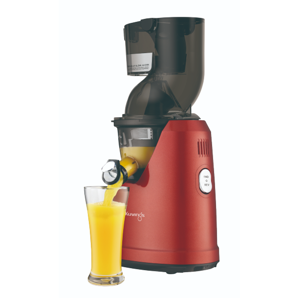 מסחטה איטית לסחיטה פרי שלם  KUVINGS B1700 אדום