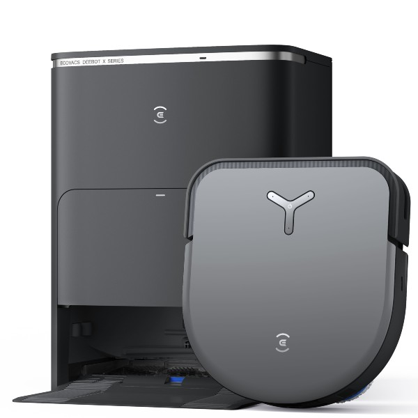 שואב רובוטי שוטף עם תחנת עגינה ECOVACS DEEBOT X5 PRO OMNI שחור