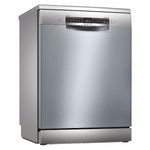 מדיח כלים רחב 13 מערכות כלים SMS4ECI26E Serie 4 בוש BOSCH דמוי נירוסטה