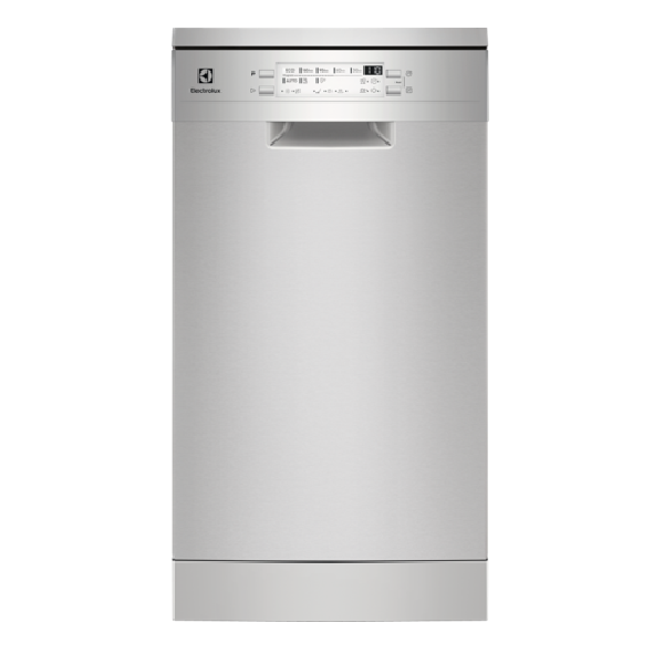 מדיח כלים צר 10 מערכות כלים Electrolux ESM43200SX אלקטרולוקס נירוסטה