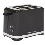 מצנם 2 פרוסות silver & Black דיגיטל דגם 44059 Morphy Richards מורפי ריצ'רדס