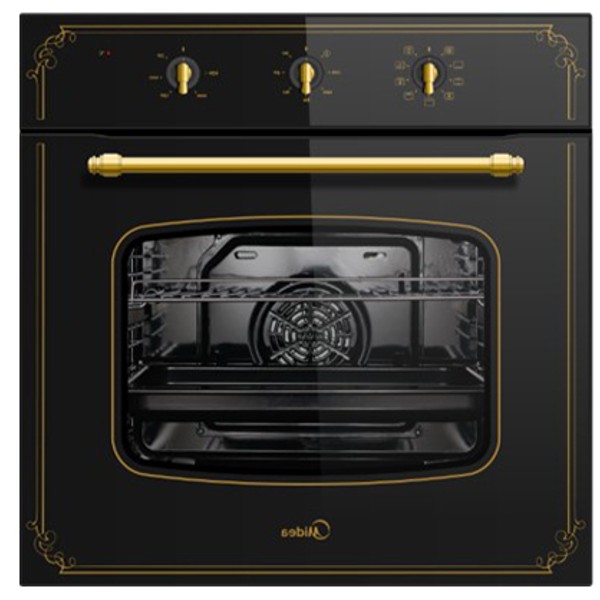 תנור אפייה בנוי 9 תכניות דגם Midea 65M90M1 מידאה שחור