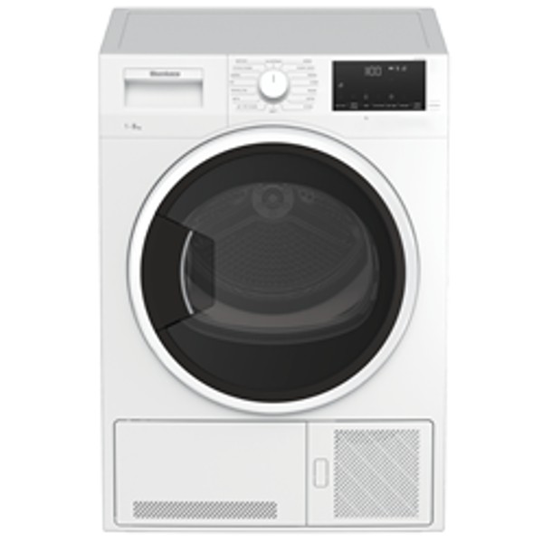 מייבש כביסה פתח חזית 8 ק&quot;ג עם מעבה TGU582WRX בלומברג BLOMBERG