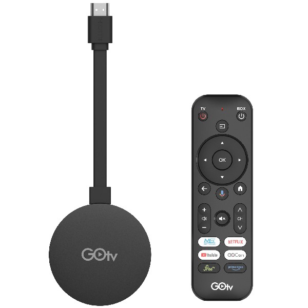סטרימר דונגל GOTV S 4K UHD 16GB עם שלט חכם