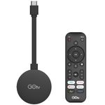 סטרימר דונגל GOTV S 4K UHD 16GB עם שלט חכם