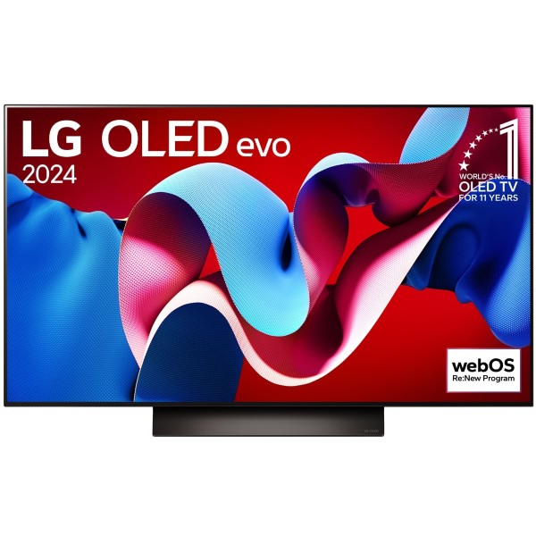טלוויזיה חכמה &quot;48 ברזולוציית OLED 4K דגם LG OLED48C46LA