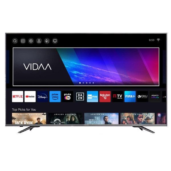 טלוויזיה &quot;75 QLED 4K דגם TELEFUNKEN TLEDDS75QVU