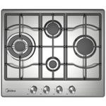 כיריים גז 4 להבות סופר טורבו דגםMidea 60SM097 מידאה נירוסטה