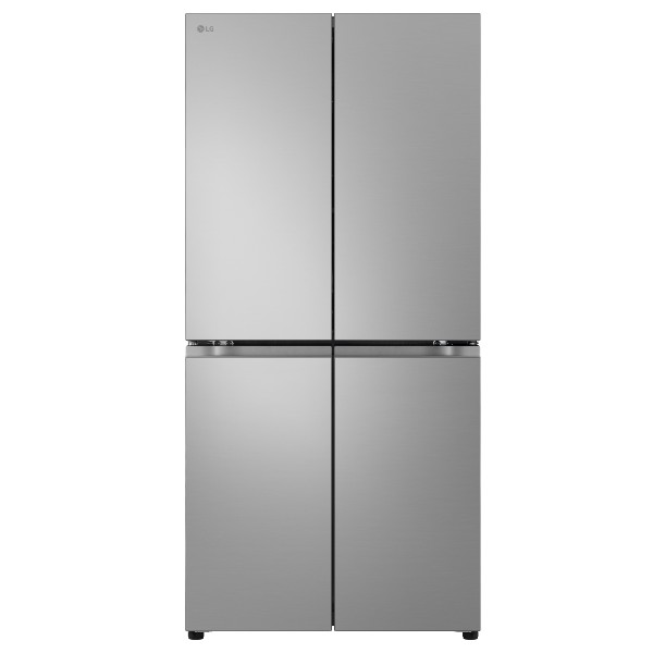 מקרר 4 דלתות בנפח 530 ליטר דגם LG GR-B628BE נירוסטה מושחרת