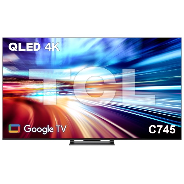 טלוויזיה &quot;65 QLED Google TV דגם TCL 65C745