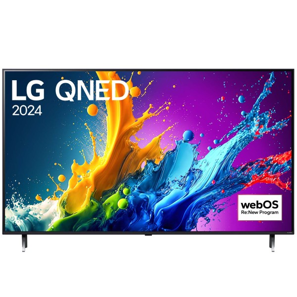 טלוויזיה חכמה &quot;65 ברזולוציית QNED 4K דגם LG 65QNED80T6B