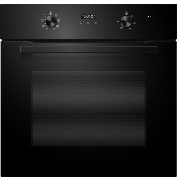 תנור אפייה בנוי 70 ליטר דגם Midea 65M90D2BK מידאה שחור