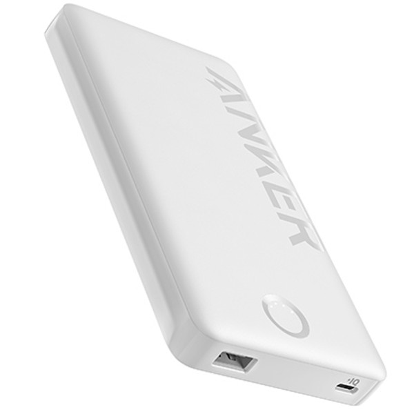 סוללת גיבוי 10000mAh Anker 323 Power Bank דגם Anker 10000mA A1334 צבע לבן