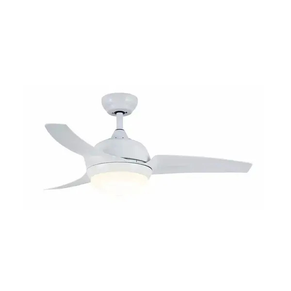 מאוורר תקרה עם שלט דגם &quot;CCT 25W PARISLED 42 סמיקום SEMICOM צבע לבן