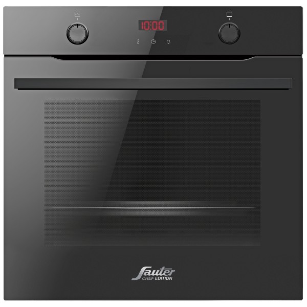 תנור בנוי פירוליטי דגם CUISINE 7300B סאוטר SAUTER שחור