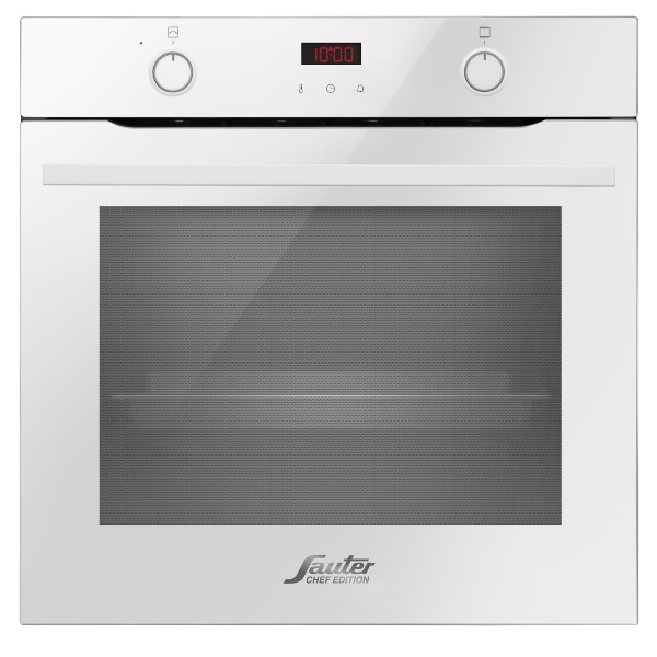 תנור בנוי פירוליטי דגם CUISINE 7300W סאוטר SAUTER לבן