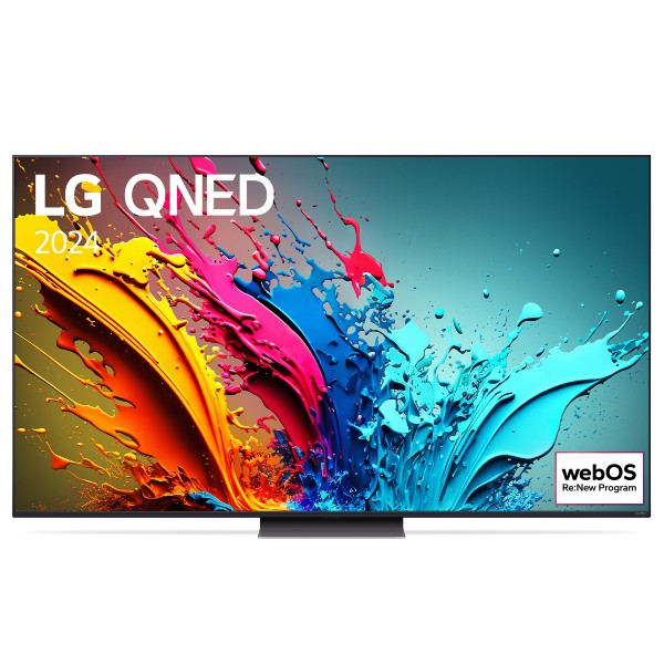 טלוויזיה חכמה &quot;75 ברזולוציית QNED 4K דגם LG 75QNED86T6A