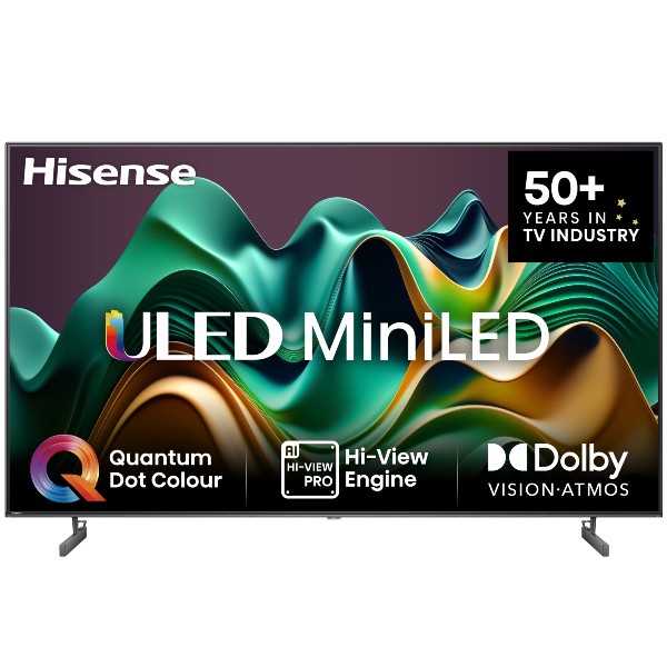 טלוויזיה חכמה &quot;75 ULED Mini LED 4K דגם Hisense 75U62NQ הייסנס