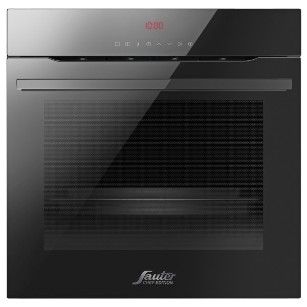 תנור בנוי פירוליטי דגם CUISINE 7600B סאוטר SAUTER שחור