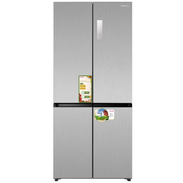 מקרר 4 דלתות 521 ליטר דגם AI-8400 איווה AIWA כסוף