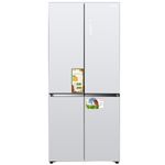 מקרר 4 דלתות 521 ליטר דגם AI-8400 איווה AIWA זכוכית לבנה