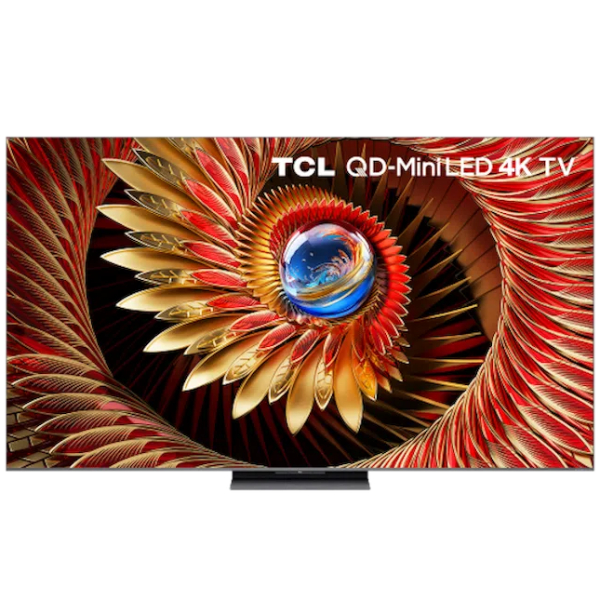 טלוויזיה חכמה &quot;85 דגם TCL C8K Premium QD-Mini LED 144HZ NRR 85C8K