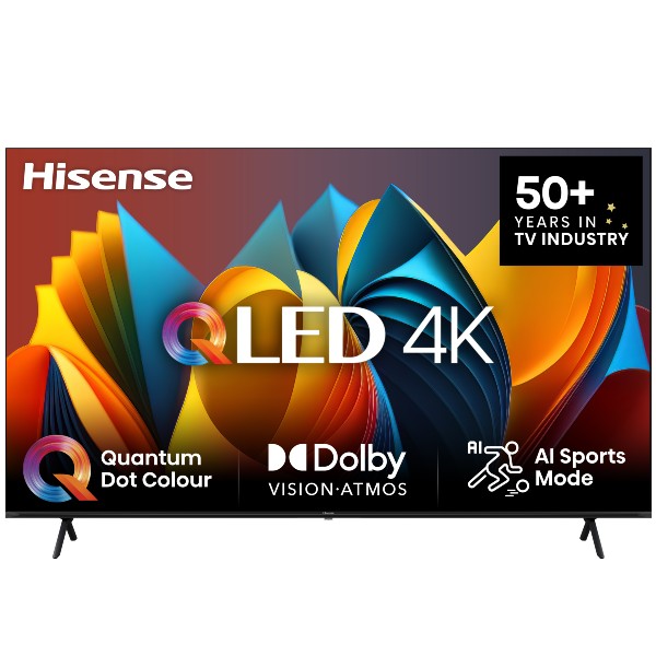 טלוויזיה חכמה &quot;85 QLED 4K Smart TV דגם Hisense 85E79NQ הייסנס