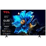 טלוויזיה חכמה "85 TCL 4K QLED GOOGLE TV דגם 85P7K