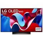 טלוויזיה חכמה "55 OLED evo ברזולוציית 4K דגם LG OLED55C46LA