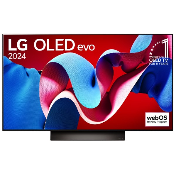 טלוויזיה חכמה &quot;65 OLED evo ברזולוציית 4K דגם  LG OLED65C46LA
