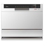 מדיח כלים על השיש דגם MIDEA WQP6-3602F-W מידאה לבן