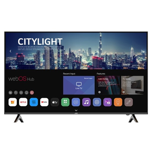 טלוויזיה חכמה &quot;50 QLED WEBOS דגם JVC LT-50NQ7105