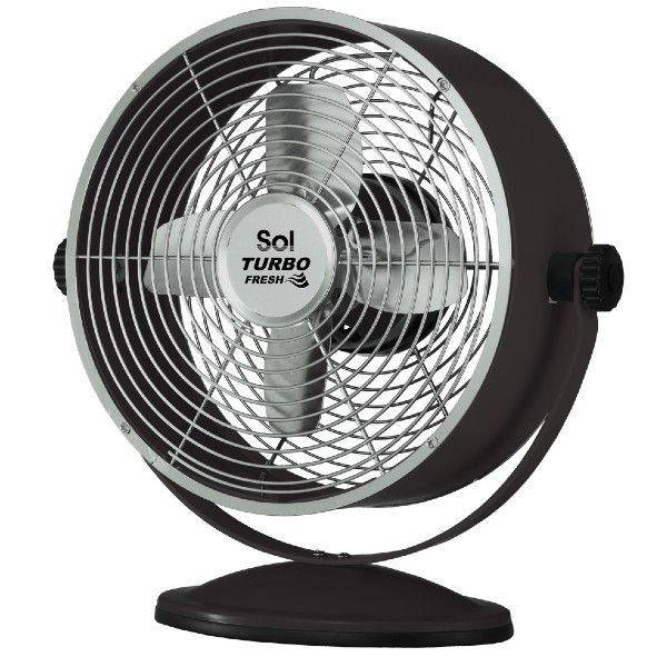 מאוורר שולחני &quot;8 דגם SOL SL-5302 סול שחור