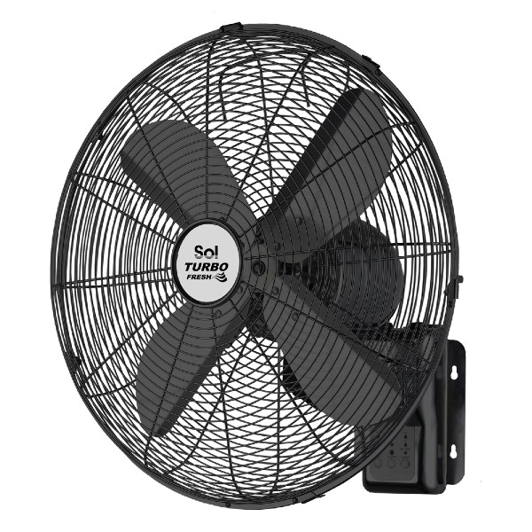 מאוורר תליה &quot;18 עם שלט דגם SL-5306 סול SOL שחור