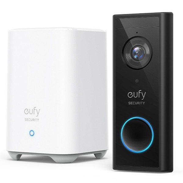 פעמון דלת חכם על סוללה דגם Anker Eufy Security Video Doorbell 2K HD