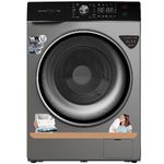 מכונת כביסה 10 ק"ג דגם AIWA AI-100-F145083PIDC03-S כסוף