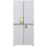 מקרר 4 דלתות 470 ליטר דגם Aiwa AI-NF-6500-GLASS SILVER איווה כסוף