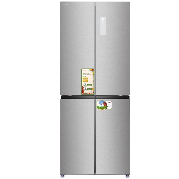 מקרר 4 דלתות 393 ליטר דגם AIWA AI NF5500- INOX נירוסטה