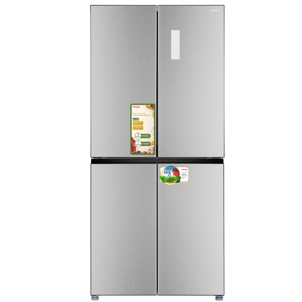 מקרר 4 דלתות 470 ליטר דגם Aiwa AI-NF-6500-INOX איווה נירוסטה