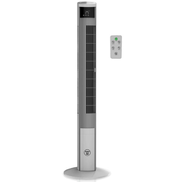 מאוורר מגדל גובה 119 ס&quot;מ דגם Airy ווסטינגהאוס Westinghouse צבע לבן
