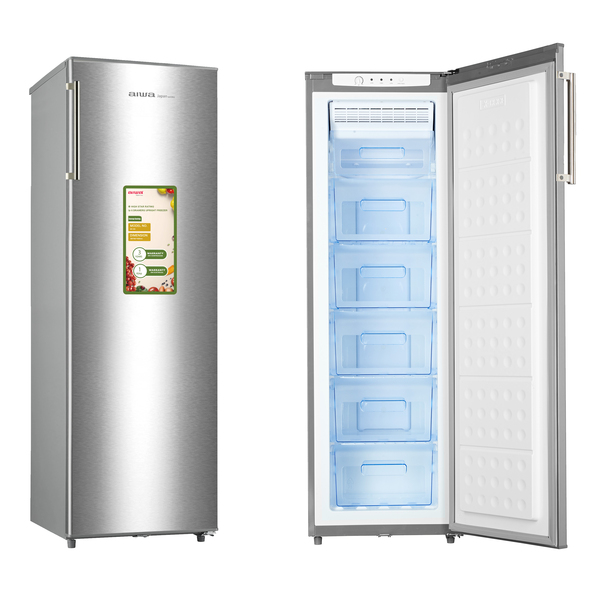 מקפיא 6 מגירות 188 ליטר דגם AI-NF316-INOX איווה AIWA נירוסטה