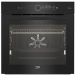 תנור בנוי פירוליטי 72 ליטר דגם BBIM13401XPSWE בקו Beko זכוכית שחורה