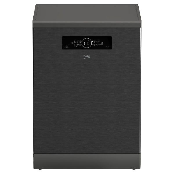 מדיח כלים רחב דגם BDFN36522DQ בקו Beko נירוסטה מושחרת