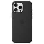 כיסוי סיליקון Apple iPhone 16 Pro Max Silicone Case with MagSafe אפל צבע שחור
