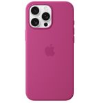 כיסוי סיליקון Apple iPhone 16 Pro Max Silicone Case with MagSafe אפל צבע Fuchsia