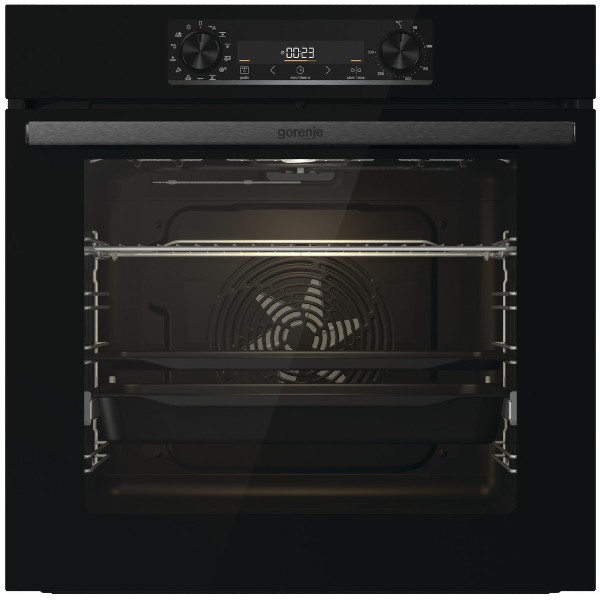תנור בנוי 77 ליטר 60 ס&quot;מ מסדרת Essential Line דגם Gorenje BOS8737E06B גורניה נירוסטה שחורה